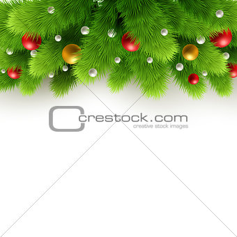 Christmas background Vector illustration.
