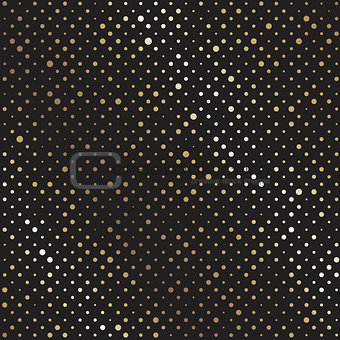 Vector Abstract retro seamless with circle