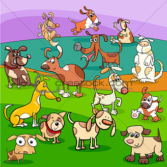 spotted dogs cartoon characters group