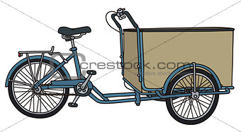 Freight tricycle rickshaw