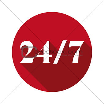 24 7 assistance icom sign