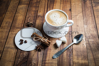 Coffee with spices