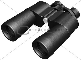 3D image of binoculars