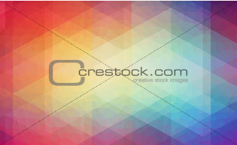 Abstract 2D background with triangle shapes