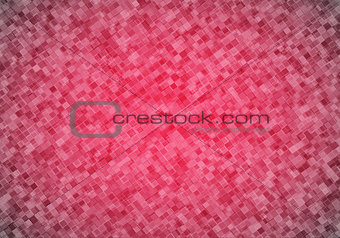 Red color mosaic background