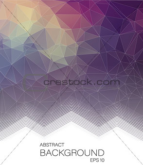 Abstract Vertical 2D geometric background