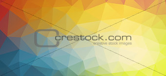 Horizontal bright color background