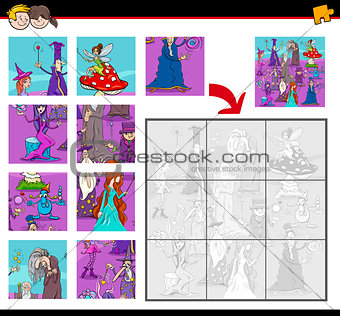 jigsaw puzzles with fantasy characters
