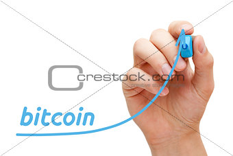 Bitcoin Arrow Concept
