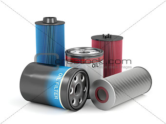 Automotive oil filters 