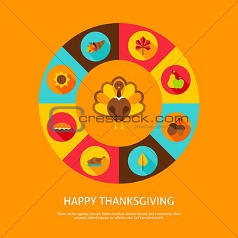 Happy Thanksgiving Concept