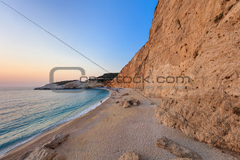 Porto Katsiki beach. Lefkada, Greece
