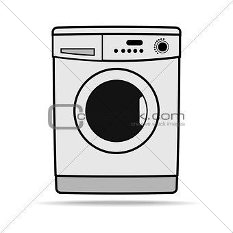 Washing machine icon.