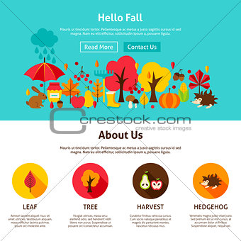 Web Design Hello Fall