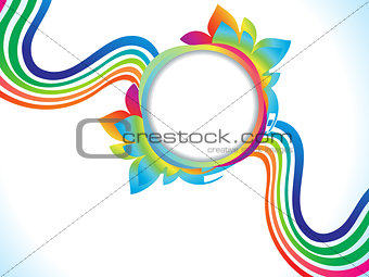 abstract artistic colorful rainbow explode