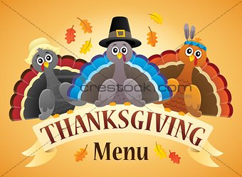 Thanksgiving menu theme image 4