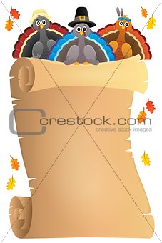 Thanksgiving theme parchment 9