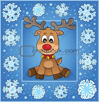 Christmas ornamental greeting card 1