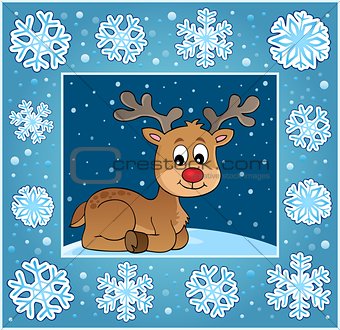 Christmas ornamental greeting card 2