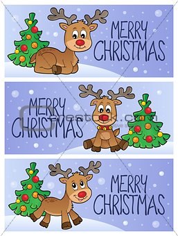 Merry Christmas topic banners 3
