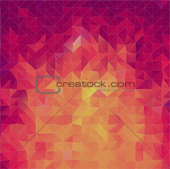 Abstract 2D triangle background