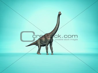 Elegant branchiosaurus 