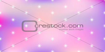 Vivid vector background with snowflakes soft color
