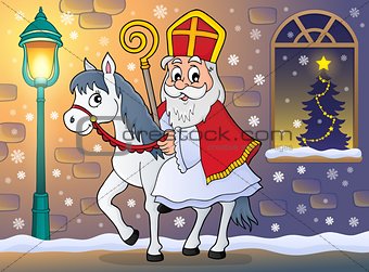 Sinterklaas on horse theme image 7