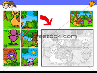 jigsaw puzzles with tiny animal characters
