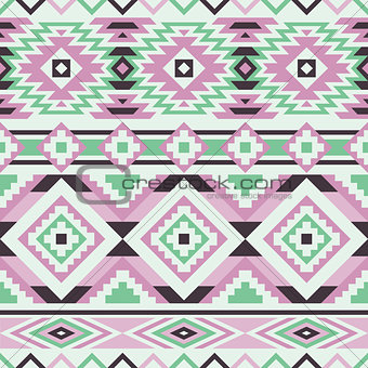 Vector Seamless Ethnic Pattern