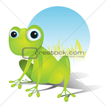 Simple Cute Frog
