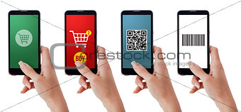 Smartphones and shopping apps