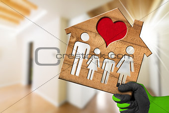 Interior Design - Model House - Heart and Family