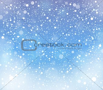 Abstract snow topic background 2