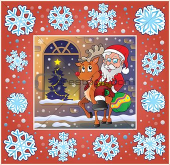 Christmas ornamental greeting card 9