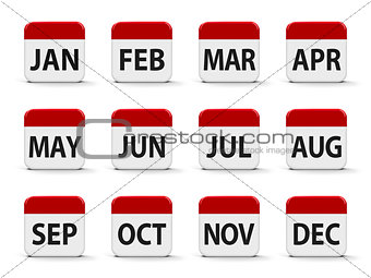 Months calendar