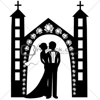 wedding silhouette 8