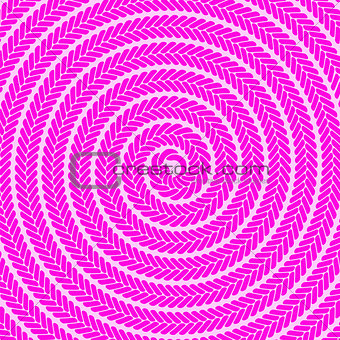 Abstract Pink Spiral Pattern