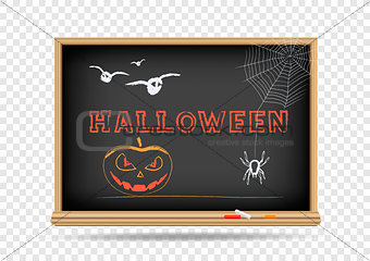 blackboard Halloween Holidays