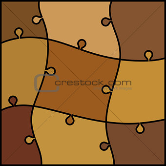 abstract colored puzzle background