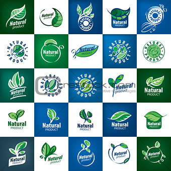 Natural product logo