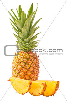 Pineapple solated on white background