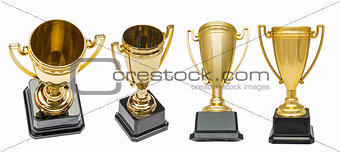 Winners gold cups