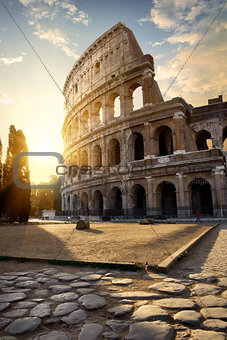 Great Colosseum in morning