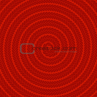Abstract Red Spiral Background