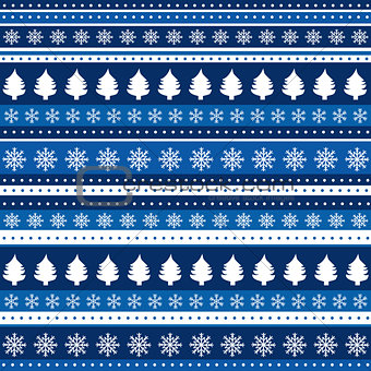 Christmas blue background wrapping paper