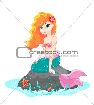 Lovely mermaid