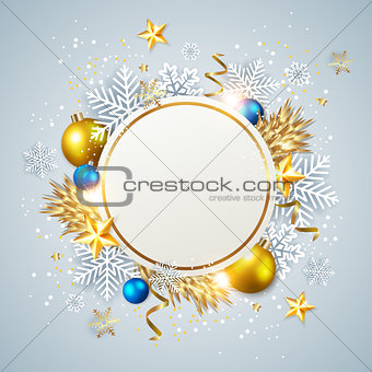 Decorative Christmas background