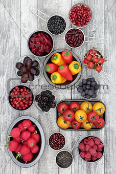 Health Eating with Anthocyanin Food