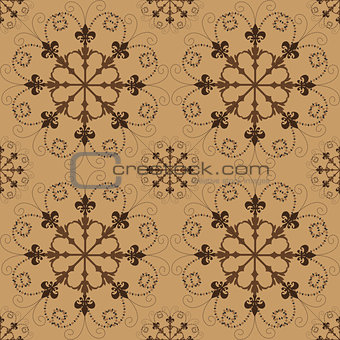 Abstract decorative background seamless pattern